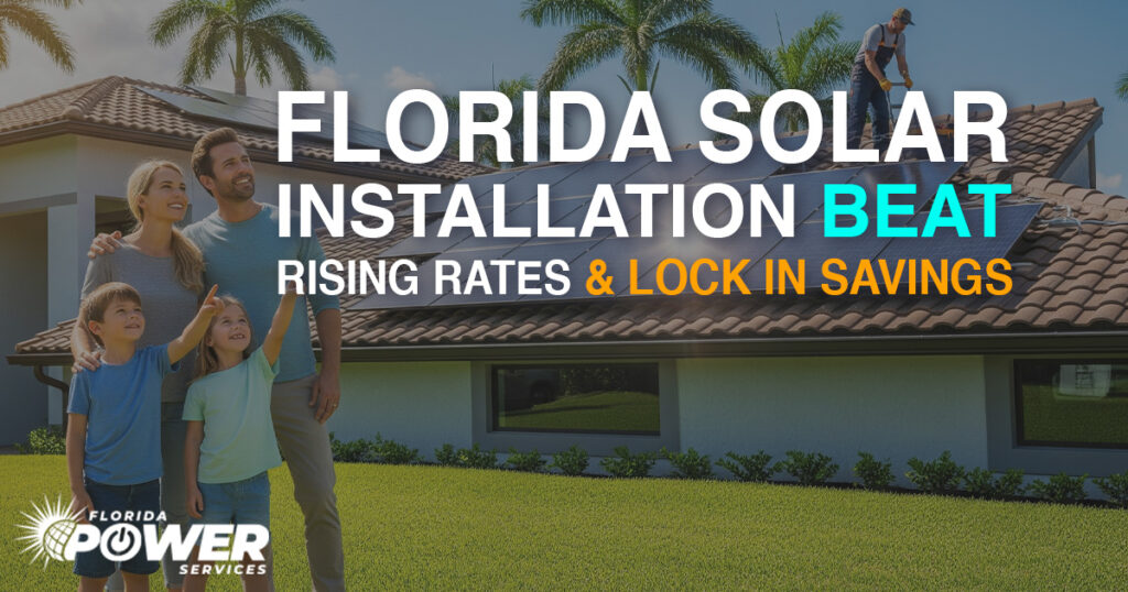 Florida Solar Installation: Beat Rising Rates & Lock in Savings