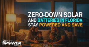 Zero-Down Solar and Batteries in Florida: Stay Powered and Save